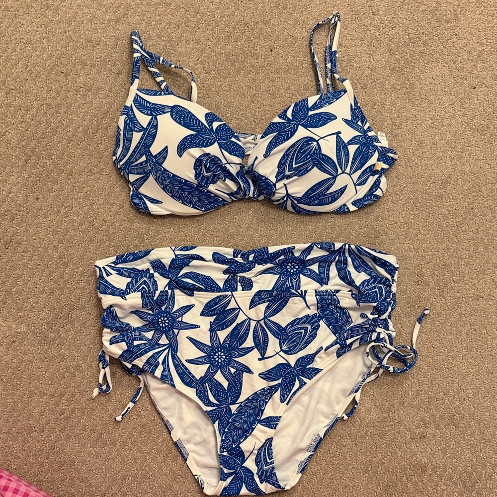 La vie en rose high rise Bikini Set